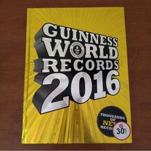 Guinness World Records 2016 Hardcover Book